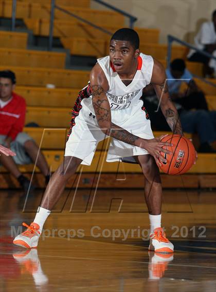 Thumbnail 3 in Chester vs. Lake Highland Prep (City of Palms Classic) photogallery.