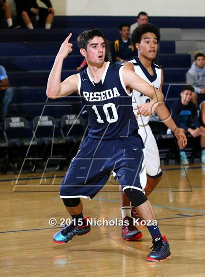 Thumbnail 2 in Reseda vs. Rolling Hills Prep photogallery.
