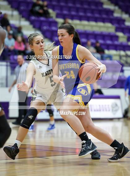 Thumbnail 2 in Kaufman vs. Brownsboro (UIL 4A Bi-District) photogallery.
