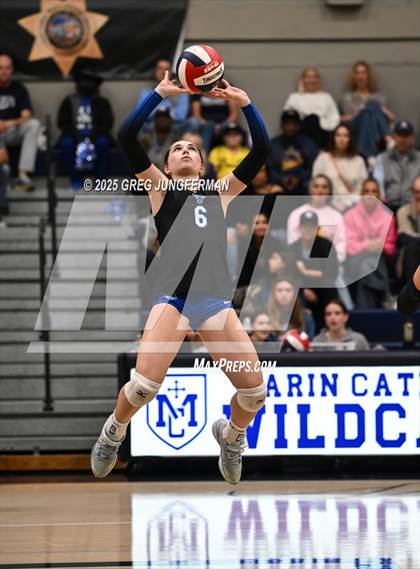 Thumbnail 3 in Branson vs. Marin Catholic (CIF NCS Open Final) photogallery.