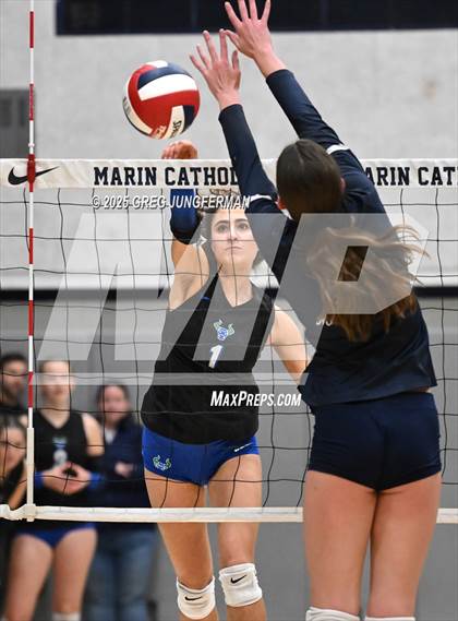 Thumbnail 3 in Branson vs. Marin Catholic (CIF NCS Open Final) photogallery.
