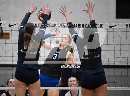 Thumbnail 3 in Branson vs. Marin Catholic (CIF NCS Open Final) photogallery.
