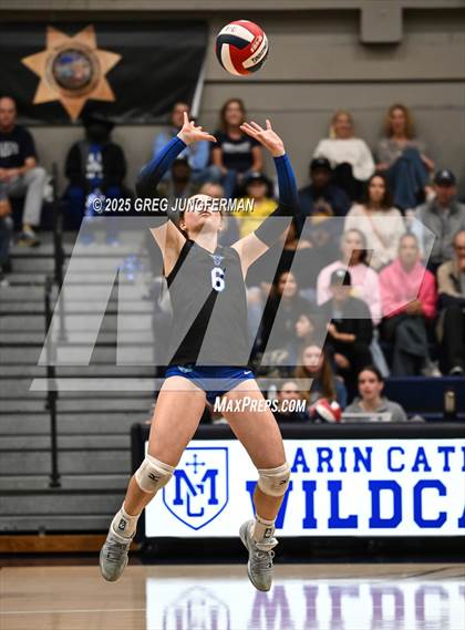 Thumbnail 2 in Branson vs. Marin Catholic (CIF NCS Open Final) photogallery.