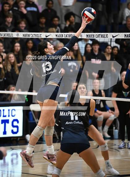 Thumbnail 1 in Branson vs. Marin Catholic (CIF NCS Open Final) photogallery.