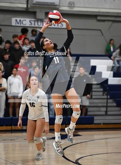 Thumbnail 3 in Branson vs. Marin Catholic (CIF NCS Open Final) photogallery.