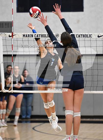 Thumbnail 2 in Branson vs. Marin Catholic (CIF NCS Open Final) photogallery.