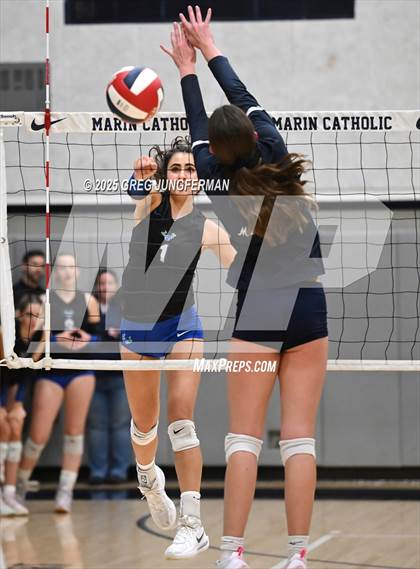 Thumbnail 1 in Branson vs. Marin Catholic (CIF NCS Open Final) photogallery.