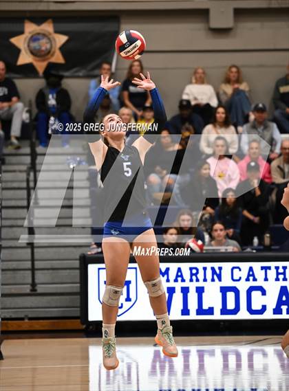 Thumbnail 1 in Branson vs. Marin Catholic (CIF NCS Open Final) photogallery.