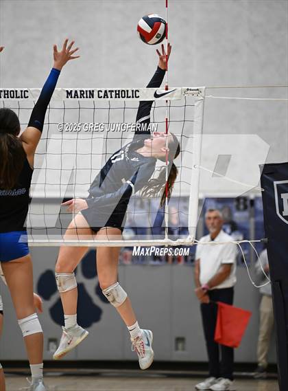 Thumbnail 2 in Branson vs. Marin Catholic (CIF NCS Open Final) photogallery.
