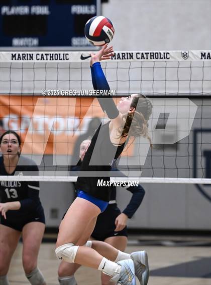 Thumbnail 1 in Branson vs. Marin Catholic (CIF NCS Open Final) photogallery.