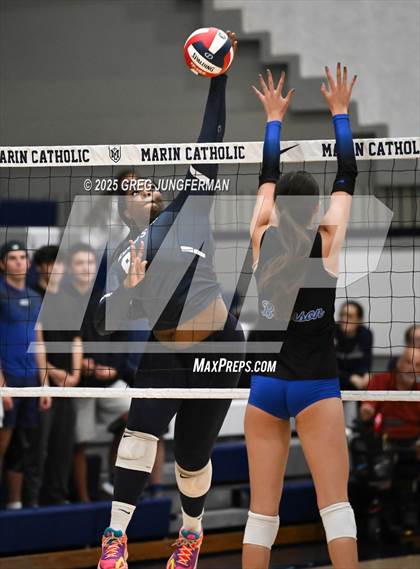 Thumbnail 2 in Branson vs. Marin Catholic (CIF NCS Open Final) photogallery.