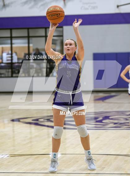 Thumbnail 1 in Farmersville vs Jacksboro (Tornado Tip Off) photogallery.