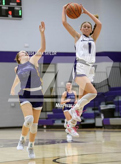 Thumbnail 2 in Farmersville vs Jacksboro (Tornado Tip Off) photogallery.