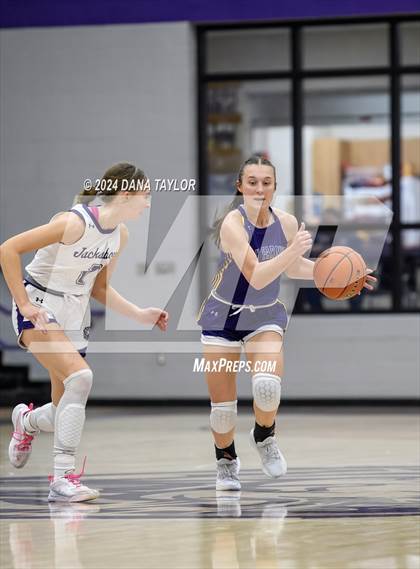 Thumbnail 3 in Farmersville vs Jacksboro (Tornado Tip Off) photogallery.