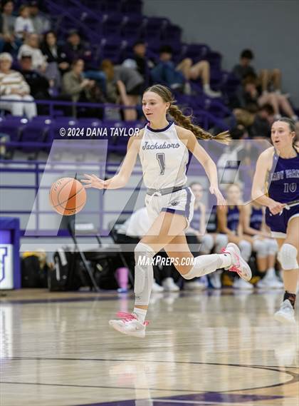Thumbnail 2 in Farmersville vs Jacksboro (Tornado Tip Off) photogallery.
