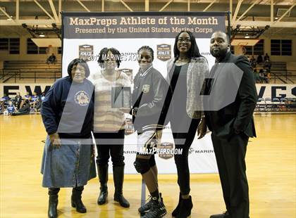 Thumbnail 3 in Marines H.S. Female Athlete of the Month - Shemiah Amos photogallery.