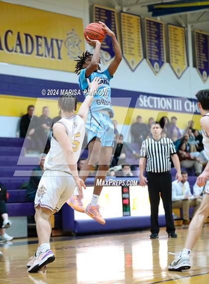Thumbnail 3 in Bishop Grimes vs Christian Brothers Academy photogallery.
