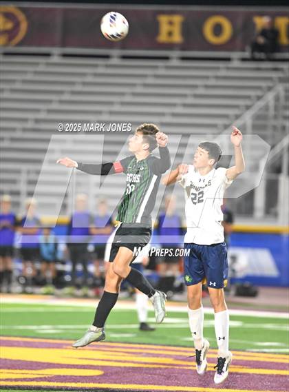 Thumbnail 2 in Yuma Catholic vs. Gilbert Christian (AIA 3A Final) photogallery.