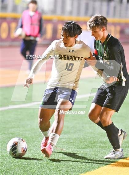 Thumbnail 1 in Yuma Catholic vs. Gilbert Christian (AIA 3A Final) photogallery.