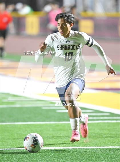 Thumbnail 2 in Yuma Catholic vs. Gilbert Christian (AIA 3A Final) photogallery.
