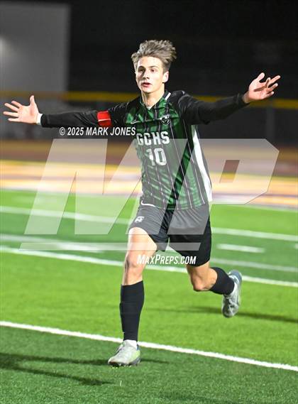 Thumbnail 2 in Yuma Catholic vs. Gilbert Christian (AIA 3A Final) photogallery.