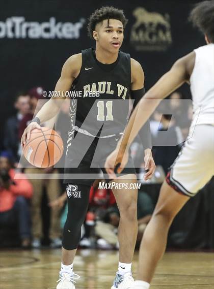 Thumbnail 2 in Sierra Canyon vs. Paul VI (Spalding Hoophall Classic) photogallery.