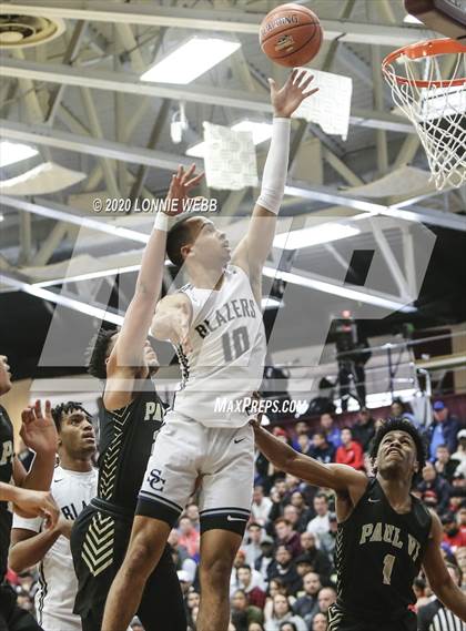 Thumbnail 1 in Sierra Canyon vs. Paul VI (Spalding Hoophall Classic) photogallery.