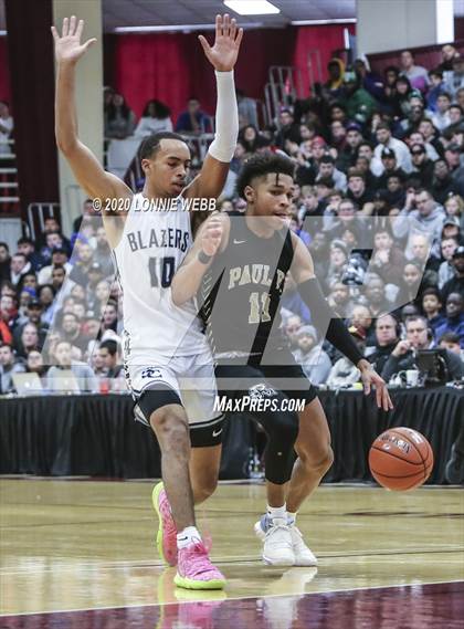 Thumbnail 2 in Sierra Canyon vs. Paul VI (Spalding Hoophall Classic) photogallery.