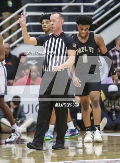 Thumbnail 2 in Sierra Canyon vs. Paul VI (Spalding Hoophall Classic) photogallery.