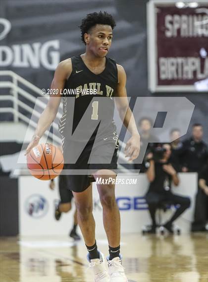 Thumbnail 1 in Sierra Canyon vs. Paul VI (Spalding Hoophall Classic) photogallery.
