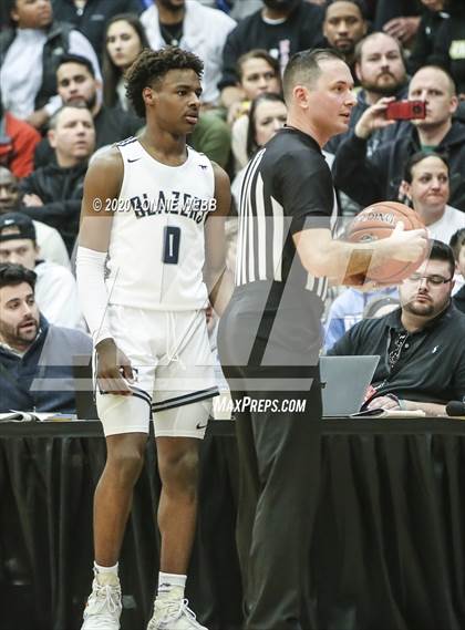 Thumbnail 2 in Sierra Canyon vs. Paul VI (Spalding Hoophall Classic) photogallery.