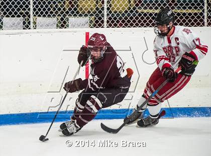Thumbnail 2 in Fairfield Prep vs. La Salle Academy (Mount St Charles Holiday Face-Off) photogallery.