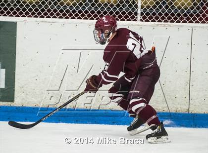 Thumbnail 2 in Fairfield Prep vs. La Salle Academy (Mount St Charles Holiday Face-Off) photogallery.