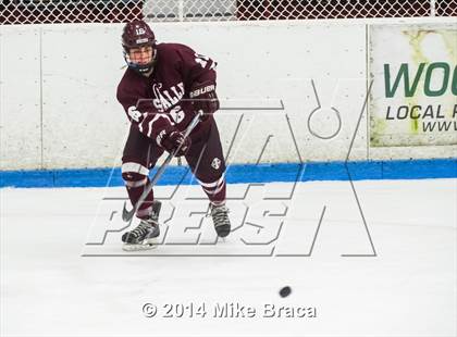 Thumbnail 1 in Fairfield Prep vs. La Salle Academy (Mount St Charles Holiday Face-Off) photogallery.