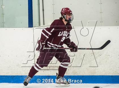 Thumbnail 1 in Fairfield Prep vs. La Salle Academy (Mount St Charles Holiday Face-Off) photogallery.
