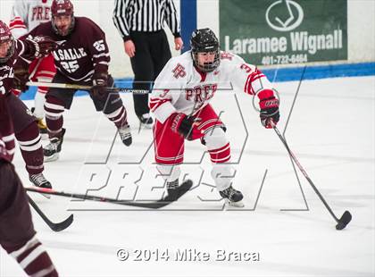 Thumbnail 1 in Fairfield Prep vs. La Salle Academy (Mount St Charles Holiday Face-Off) photogallery.