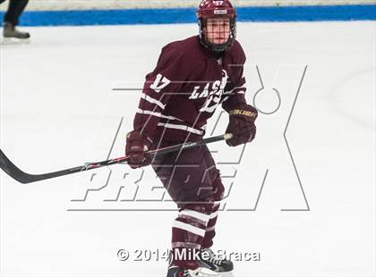 Thumbnail 1 in Fairfield Prep vs. La Salle Academy (Mount St Charles Holiday Face-Off) photogallery.