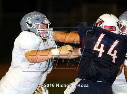 Thumbnail 1 in Brethren Christian vs. Capistrano Valley Christian photogallery.