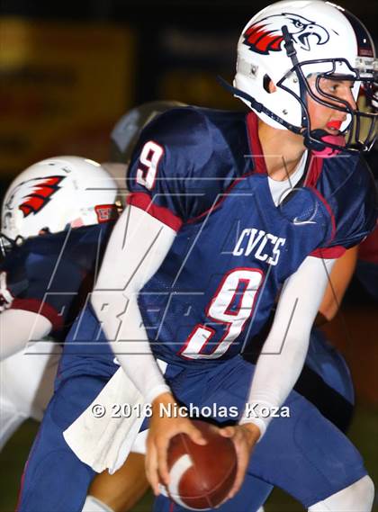Thumbnail 3 in Brethren Christian vs. Capistrano Valley Christian photogallery.