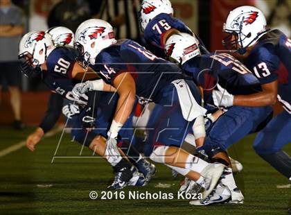 Thumbnail 1 in Brethren Christian vs. Capistrano Valley Christian photogallery.