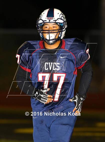 Thumbnail 3 in Brethren Christian vs. Capistrano Valley Christian photogallery.