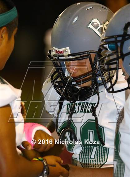 Thumbnail 2 in Brethren Christian vs. Capistrano Valley Christian photogallery.