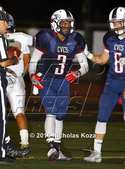 Thumbnail 3 in Brethren Christian vs. Capistrano Valley Christian photogallery.