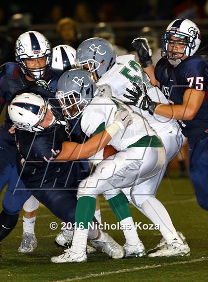 Thumbnail 2 in Brethren Christian vs. Capistrano Valley Christian photogallery.