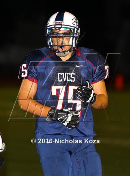 Thumbnail 3 in Brethren Christian vs. Capistrano Valley Christian photogallery.