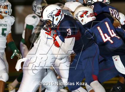 Thumbnail 3 in Brethren Christian vs. Capistrano Valley Christian photogallery.