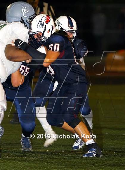 Thumbnail 3 in Brethren Christian vs. Capistrano Valley Christian photogallery.