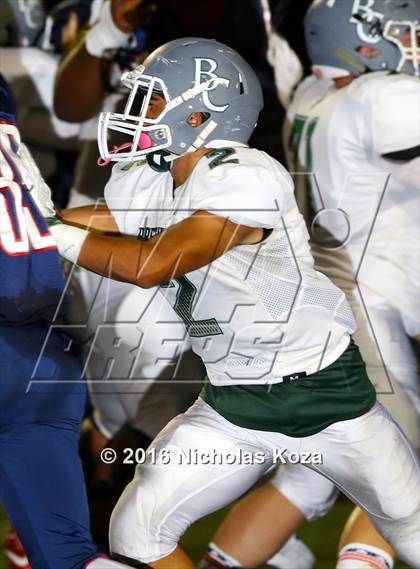Thumbnail 2 in Brethren Christian vs. Capistrano Valley Christian photogallery.