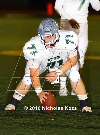 Thumbnail 1 in Brethren Christian vs. Capistrano Valley Christian photogallery.
