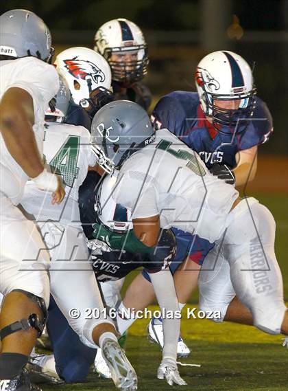 Thumbnail 3 in Brethren Christian vs. Capistrano Valley Christian photogallery.